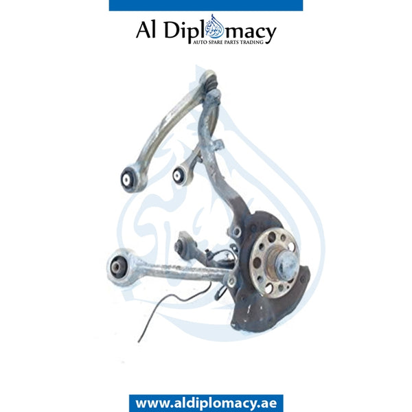 Right STEERING Knuckle, COMPLETE for Mercedes-Benz CL Class W216 (2006-2014) models, Part Number UN-2213323001-CO