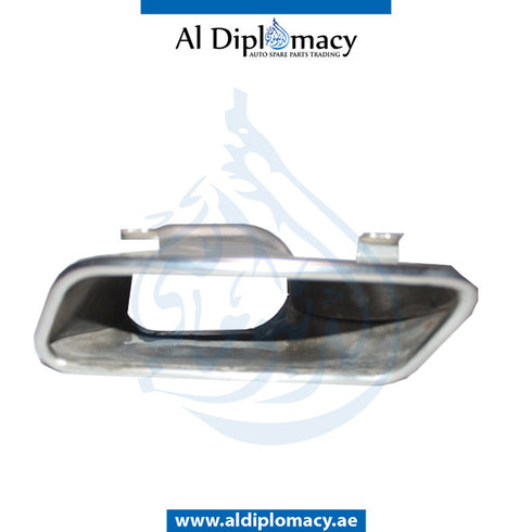 Left EXHAUST TAILPIPE CHROME COVER for Mercedes-Benz CL Class W216 (2006-2014) models