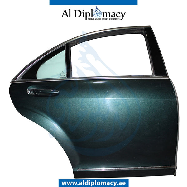 Rear Right Door, COMPLETE for Mercedes-Benz S Class W221 (2006-2013) models, Part Number UN-2217300405-CO