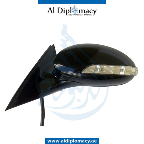 Left Mirror, COMPLETE for Mercedes-Benz S Class W221 (2006-2013) models, Part Number UN-2218104516-CO