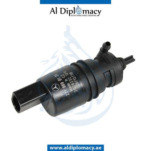 WINDSHIELD WASHER PUMP for Mercedes-Benz C Class C190 (2010-2015) models, Part Number UN-2218690121
