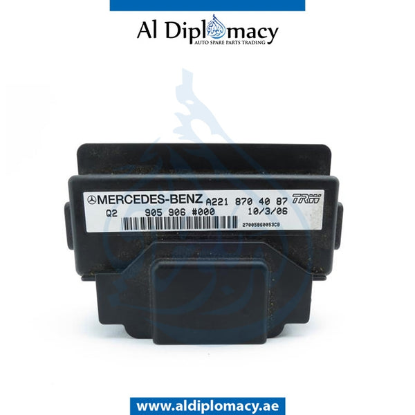 SEAT CONTROL UNIT for Mercedes-Benz S Class W221 (2006-2013) models, Part Number UN-2218704087