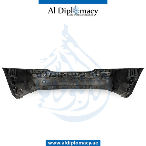 Rear Bumper, WITH SENSOR Hole, Empty, NORMAL for Mercedes-Benz S Class W221 (2006-2013) models, Part Number UN-2218800340