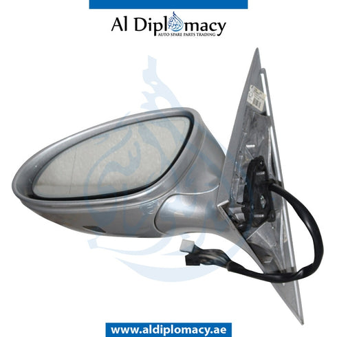 Left Mirror, SILVER for Mercedes-Benz S Class W221 (2006-2013) models