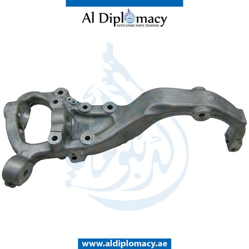 Front Left STEERING Knuckle, EMPTY for Mercedes-Benz S Class C217 (2015-2021) models, Part Number UN-2223321901-EM-