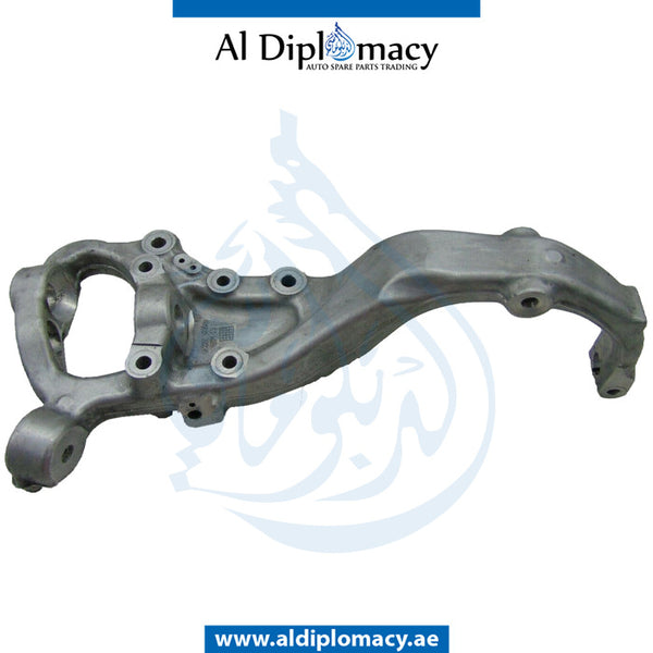 Front Left STEERING Knuckle, EMPTY for Mercedes-Benz S Class C217 (2015-2021) models, Part Number UN-2223321901-EM-