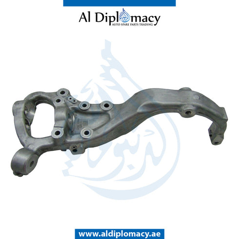 Front Left STEERING Knuckle, EMPTY for Mercedes-Benz S Class C217 (2015-2021) models, Part Number UN-2223321901-EM