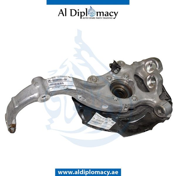 Front Right STEERING Knuckle, EMPTY for Mercedes-Benz S Class C217 (2015-2021) models, Part Number UN-2223322201-EM