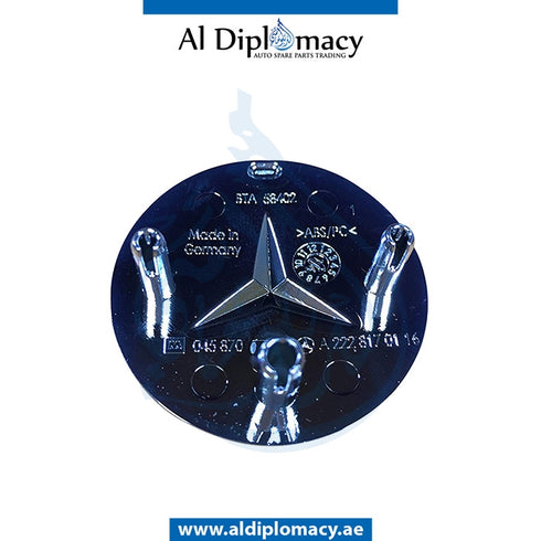 SHOW GRILLE MERCEDES COMPANY SIGN for Mercedes-Benz C Class W205 (2015-2021) models