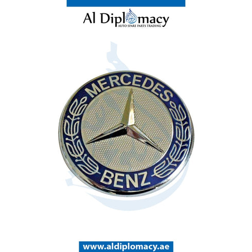 SHOW GRILLE MERCEDES COMPANY SIGN for Mercedes-Benz C Class W205 (2015-2021) models, Part Number UN-2228170116