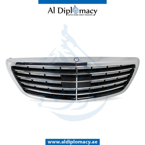SHOW Grille, BLACK for Mercedes-Benz S Class W222 (2014-2020) models