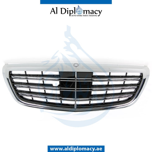 SHOW GRILLE for Mercedes-Benz S Class W222 (2014-2020) models, Part Number UN-2228800283