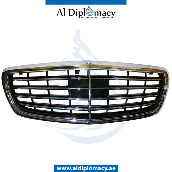 SHOW GRILLE for Mercedes-Benz S Class W222 (2014-2020) models, Part Number UN-2228800683