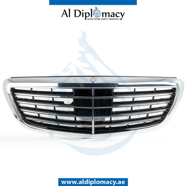 SHOW GRILLE for Mercedes-Benz S Class W222 (2014-2020) models, Part Number UN-2228800883