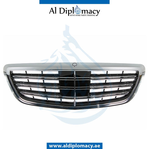 SHOW GRILLE for Mercedes-Benz S Class W222 (2014-2020) models, Part Number UN-2228801083