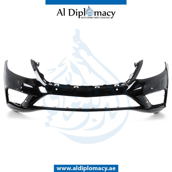 Front Bumper, WITH SENSOR Hole, EMPTY for Mercedes-Benz S Class W222 (2014-2020) models, Part Number UN-2228801847