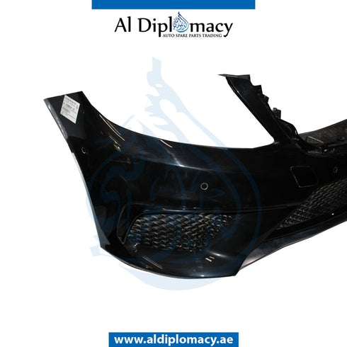 Front Bumper, WITH SENSOR Hole, COMPLETE for Mercedes-Benz S Class W222 (2014-2020) models, Part Number UN-2228802447-CO
