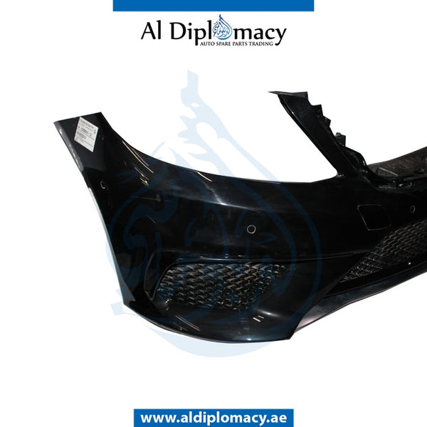 Front Bumper, WITH SENSOR Hole, COMPLETE for Mercedes-Benz S Class W222 (2014-2020) models, Part Number UN-2228802447-CO