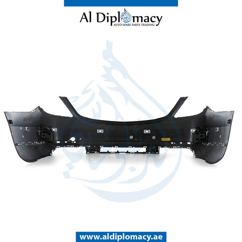 Rear Bumper, WITH SENSOR Hole, Empty, NORMAL for Mercedes-Benz S Class W222 (2014-2020) models