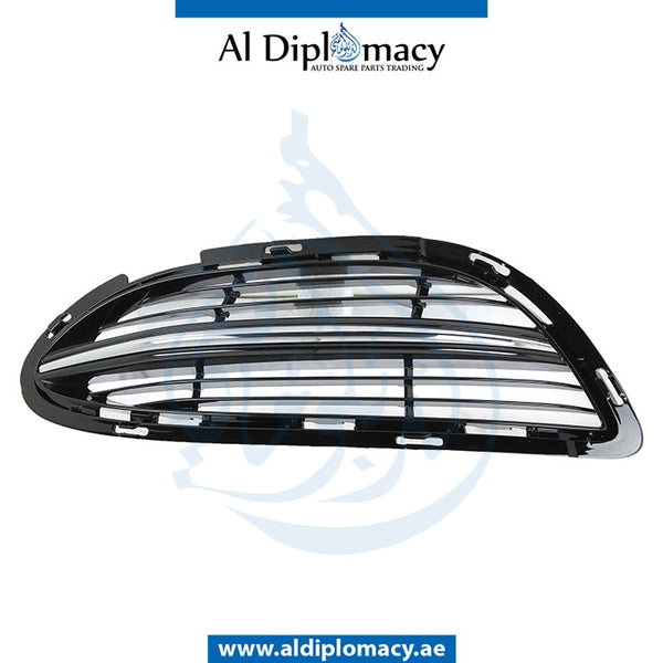 Front Left Lower BUMPER GRILLE for Mercedes-Benz S Class W222 (2014-2020) models, Part Number UN-2228850224