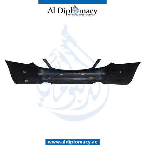 Rear Bumper, WITH SENSOR Hole, COMPLETE for Mercedes-Benz S Class W222 (2014-2020) models, Part Number UN-2228850225-CO