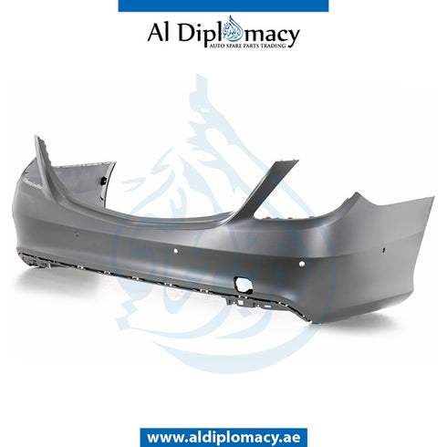 Rear Bumper, WITH SENSOR Hole, EMPTY for Mercedes-Benz S Class W222 (2014-2020) models