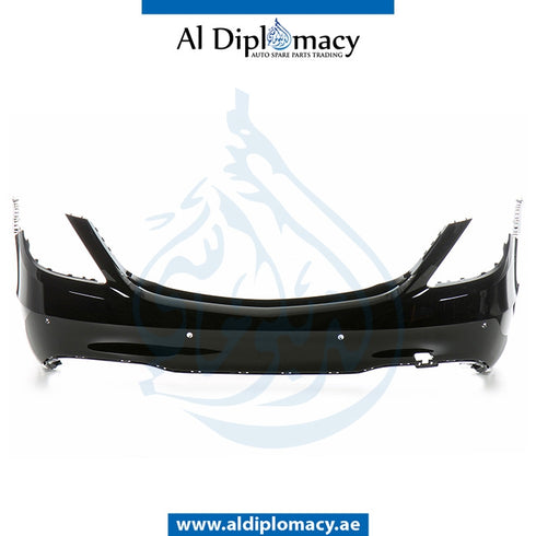 Rear Bumper, WITH SENSOR Hole, Amg, EMPTY for Mercedes-Benz S Class W222 (2014-2020) models, Part Number UN-2228852001
