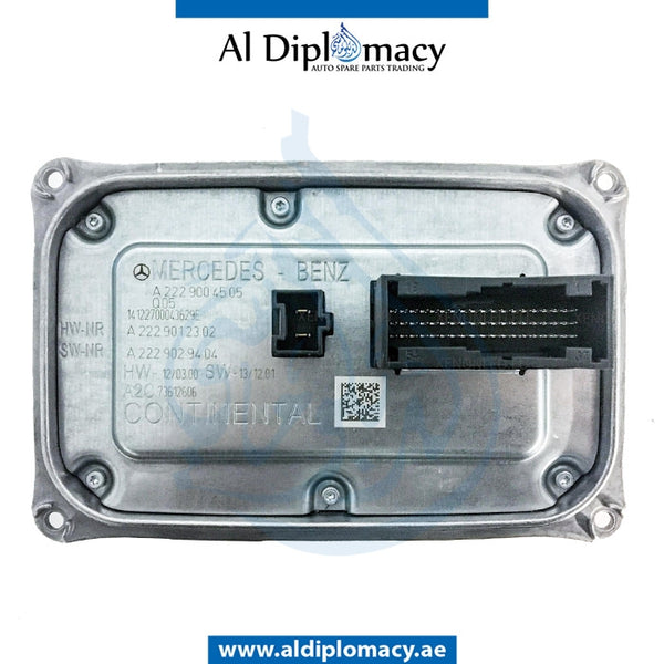 LED HEADLIGHT CONTROL UNIT for Mercedes-Benz C Class C217 (2015-2021) models, Part Number UN-2229004505