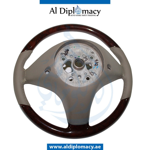 STEERING Wheel, DARK PEARL for Mercedes-Benz SL Class W230 (2002-2011) models, Part Number UN-2304602418 8N68