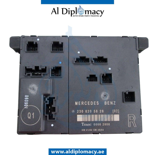 Front Right DOOR CONTROL UNIT for Mercedes-Benz SL Class W230 (2002-2011) models, Part Number UN-2308205826