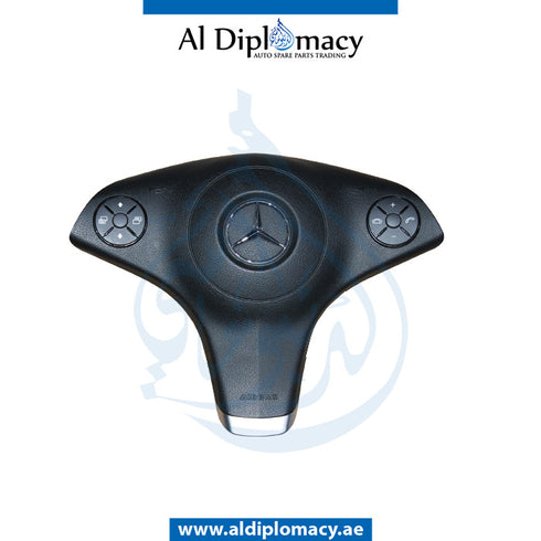 STEERING WHEEL Airbag, BLACK for Mercedes-Benz SL Class W230 (2002-2011) models, Part Number UN-2308602302-BK