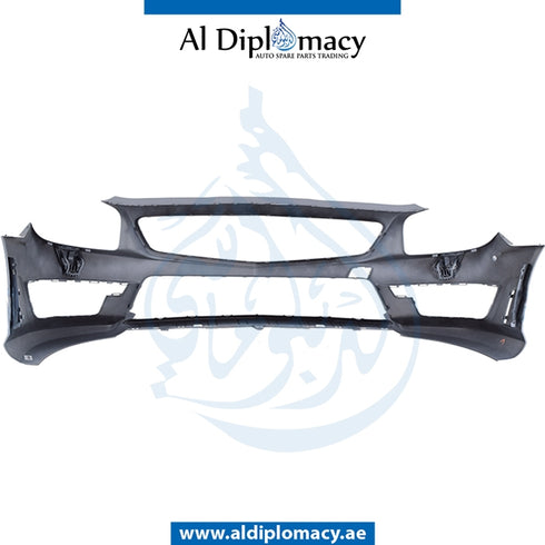 Front Bumper, WITHOUT SENSOR Hole, EMPTY for Mercedes-Benz SL Class W231 (2013-2020) models, Part Number UN-2318850725