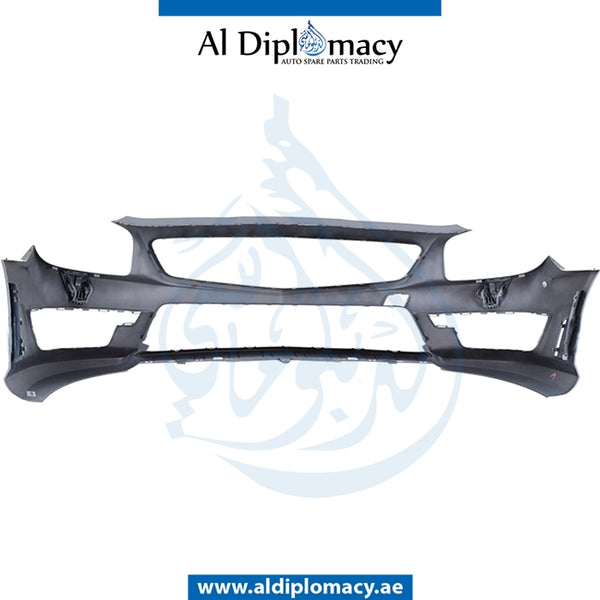 Front Bumper, WITHOUT SENSOR Hole, EMPTY for Mercedes-Benz SL Class W231 (2013-2020) models, Part Number UN-2318850725