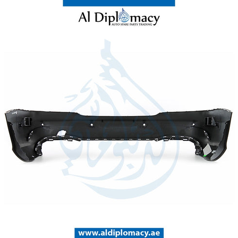 Rear Bumper, WITH SENSOR Hole, EMPTY for Mercedes-Benz SL Class W231 (2013-2020) models, Part Number UN-2318859700