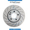 Front BRAKE DISC for Mercedes-Benz B Class W117 (2013-2022) models, Part Number UN-2464212512