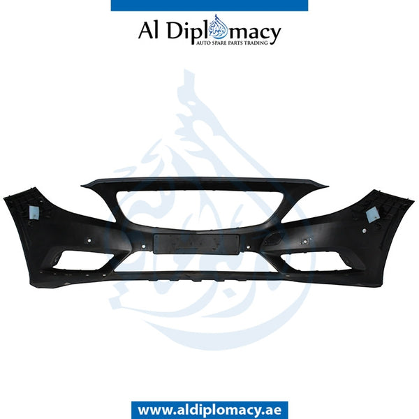 Front Bumper, WITH SENSOR Hole, EMPTY for Mercedes-Benz B Class W246 (2011-2019) models, Part Number UN-2468800440