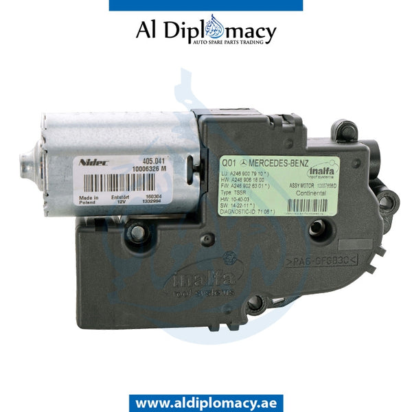 SUNROOF GEAR MOTOR for Mercedes-Benz B Class W246 (2011-2019) models, Part Number UN-2469061700