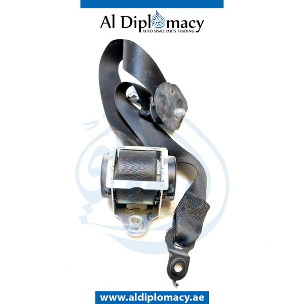 Front Left SEAT BELT Buckle, BLACK for Mercedes-Benz M Class W164 (2006-2011) models, Part Number UN-2518607585 9C94