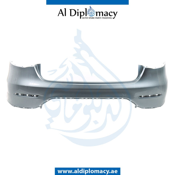 Rear Bumper, WITH SENSOR Hole, EMPTY for Mercedes-Benz GLC Class W253 (2015-2022) models, Part Number UN-2538850701