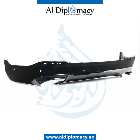 Rear BUMPER Diffuser, COMPLETE for Mercedes-Benz GLC Class W253 (2015-2022) models