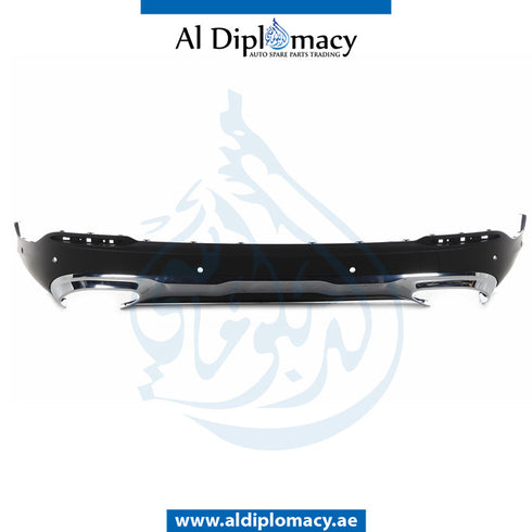 Rear BUMPER Diffuser, COMPLETE for Mercedes-Benz GLC Class W253 (2015-2022) models, Part Number UN-2538851825-CO