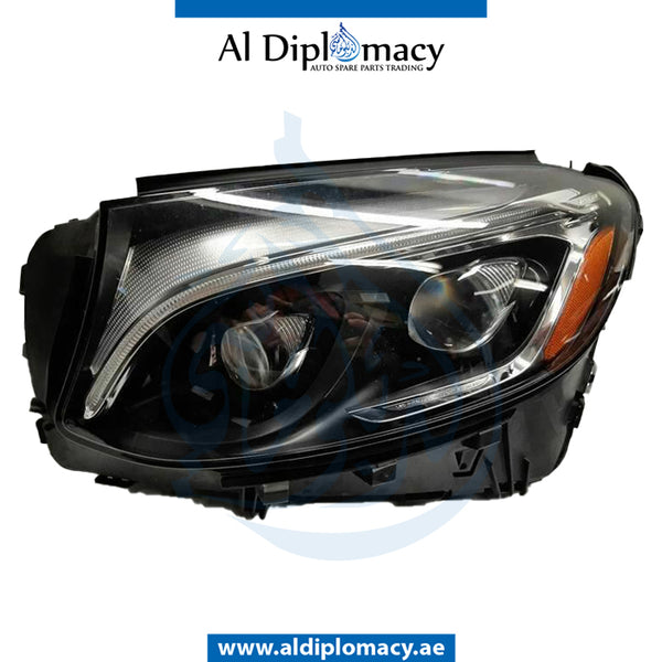 Left Headlight, DYNAMIC LED for Mercedes-Benz GLC Class W253 (2015-2022) models, Part Number UN-2539061901
