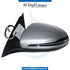 Left Mirror, Silver, COMPLETE for Mercedes-Benz GLC Class W253 (2015-2022) models, Part Number UN-253MIR-LH-CO-SL