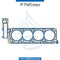 Left CYLINDER HEAD GASKET for Mercedes-Benz CL Class C209 (2002-2010) models, Part Number UN-2730160920