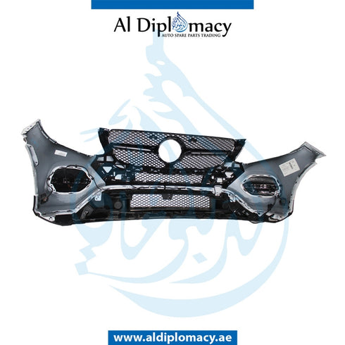 Front Bumper, WITH SENSOR Hole, Normal, COMPLETE for Mercedes-Benz GL Class C292 (2015-2020) models