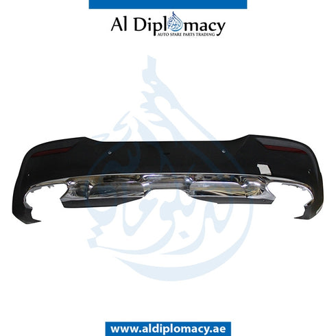 Rear BUMPER Diffuser, COMPLETE for Mercedes-Benz GLE Class C292 (2015-2020) models, Part Number UN-2928851425-CO