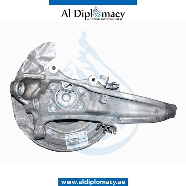 Front Left STEERING Knuckle, EMPTY for BMW 6 Series G11 (2019-2022) models, Part Number UN-31206884377