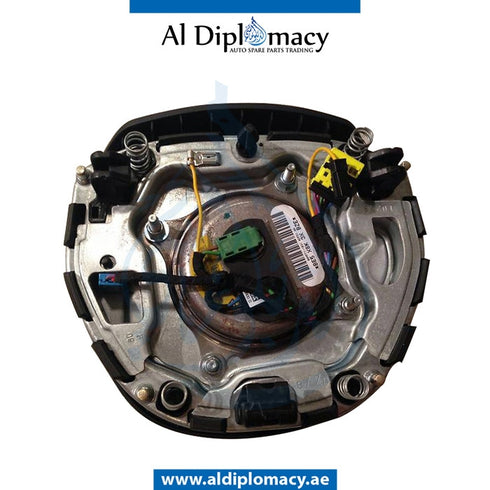 STEERING WHEEL Airbag, BLACK for BMW 5 Series F07 (2013-2017) models, Part Number UN-32306783826-BK