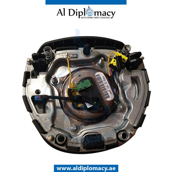 STEERING WHEEL Airbag, BLACK for BMW 5 Series F07 (2013-2017) models, Part Number UN-32306783826-BK