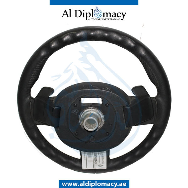 STEERING Wheel, BLACK for Mini Cooper Mini Clubman R55 (2007-2010) models, Part Number UN-32306794624-BK